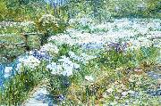 The Water Garden Childe Hassam